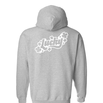 Lucky Chest & Back Logo Pullover Hoodie