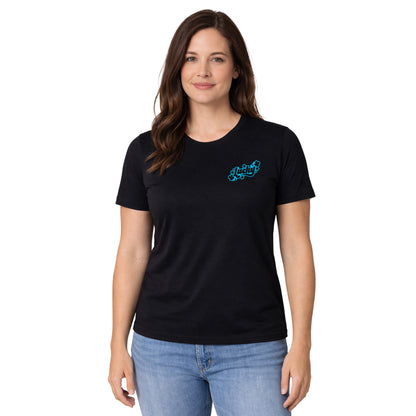 Lucky Chest & Back Logo Crew & V-Neck Tee