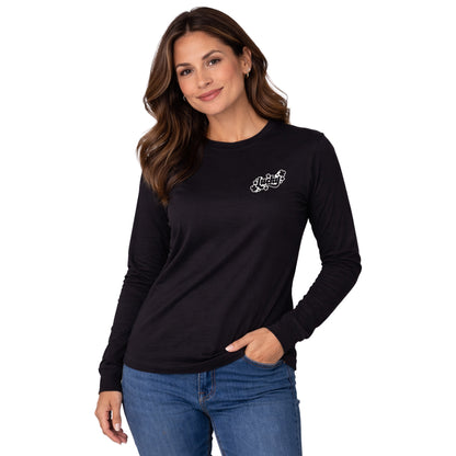 Lucky Chest & Back Logo Long Sleeve Tee