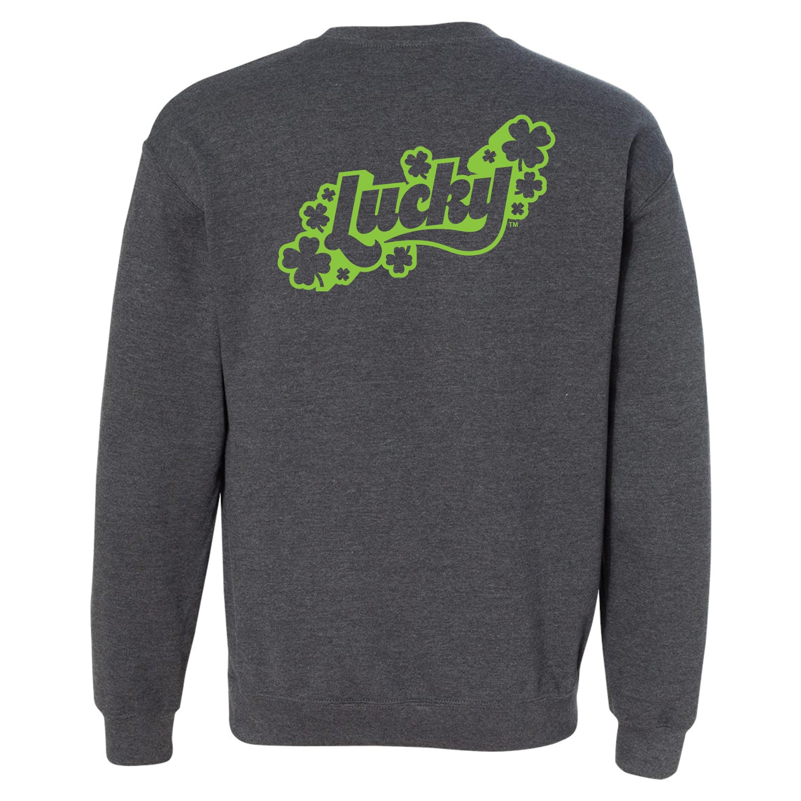 green Lucky chestback back