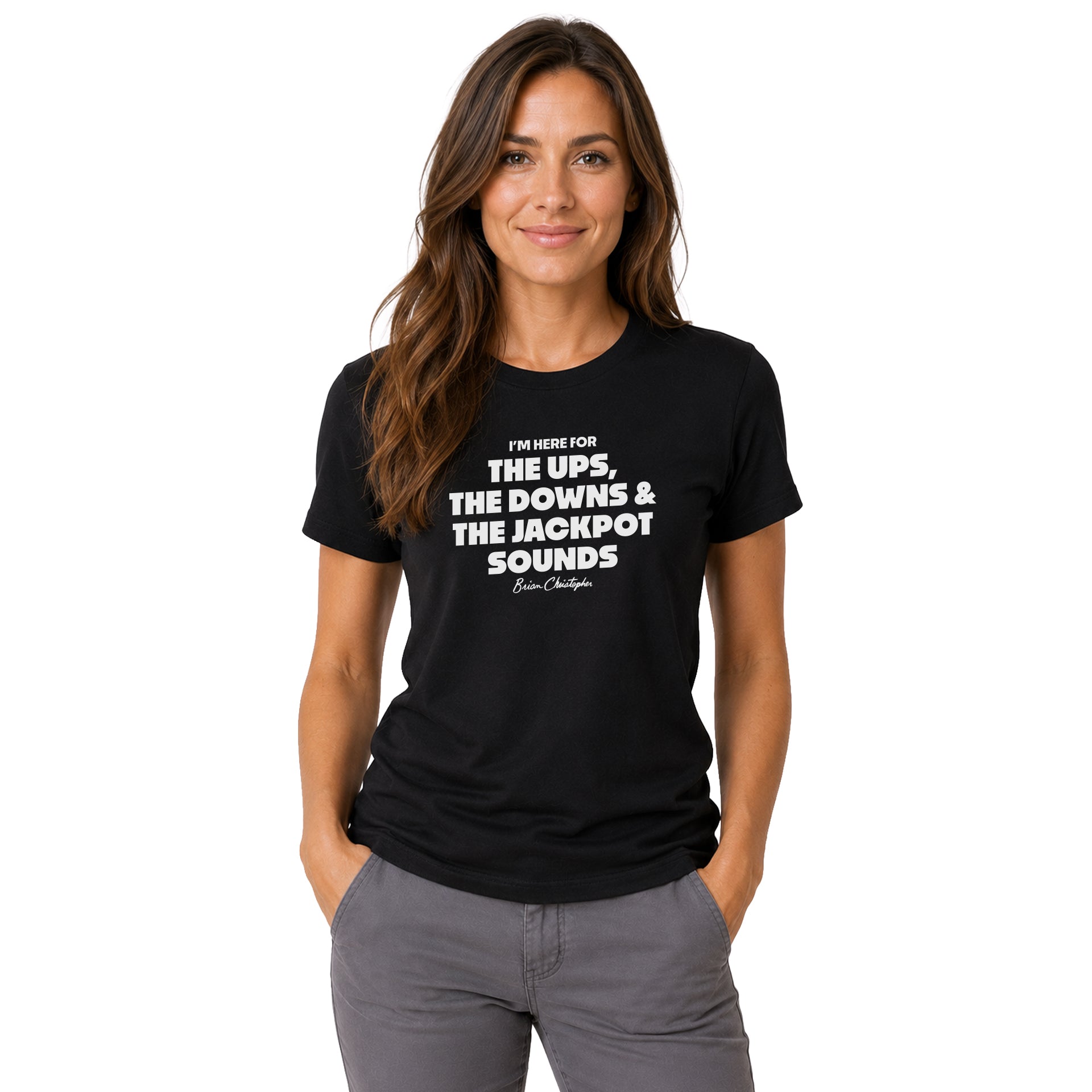 NEW! The Ups, The Downs, The Jackpot Sounds ! Crew Neck & V-Neck Tee