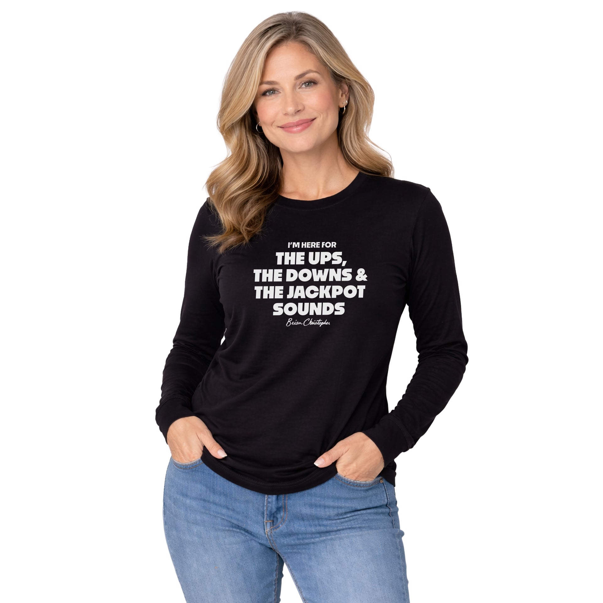 NEW! The Ups, The Downs, The Jackpot Sounds! Long Sleeve Tee