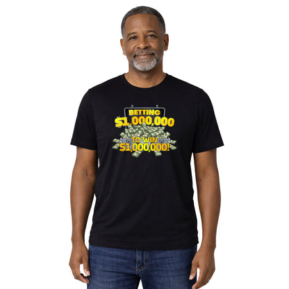 NEW! Million Dollar Series! Crew Neck & V-Neck Tee