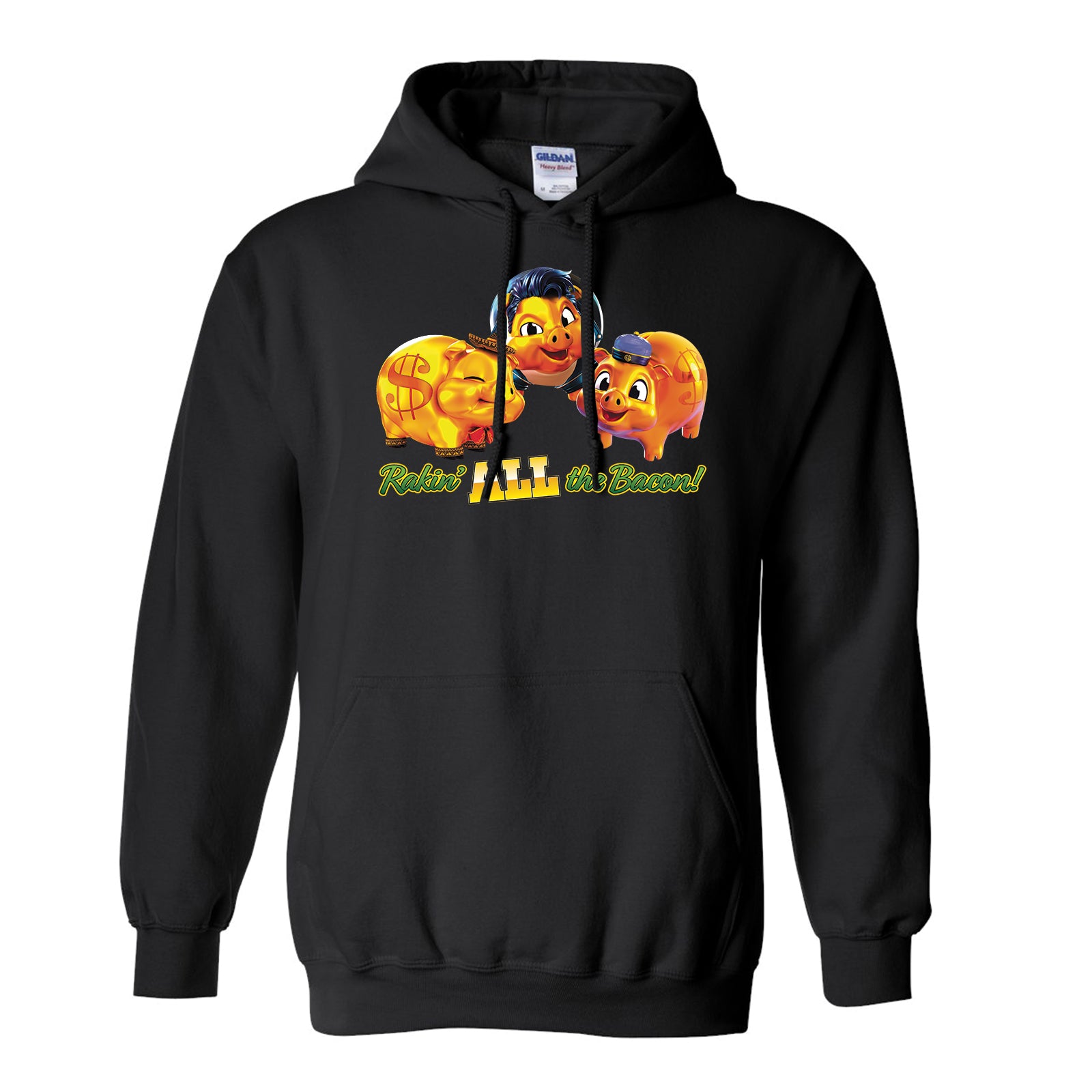 NEW! Rakin' All The Bacon Pullover Hoodie
