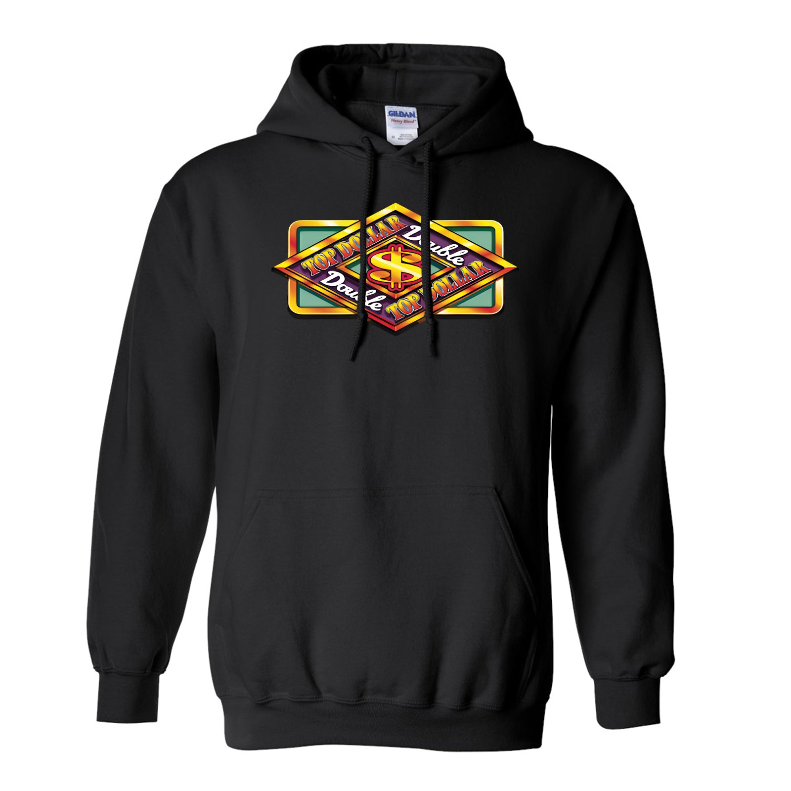 Double Top Dollar Unisex Pullover Hoodie