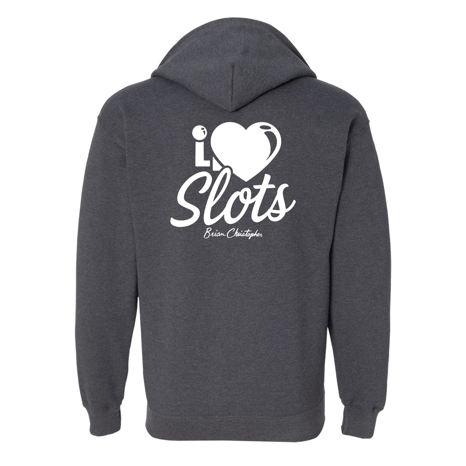 NEW! I Love Slots Full Zip Hoodie