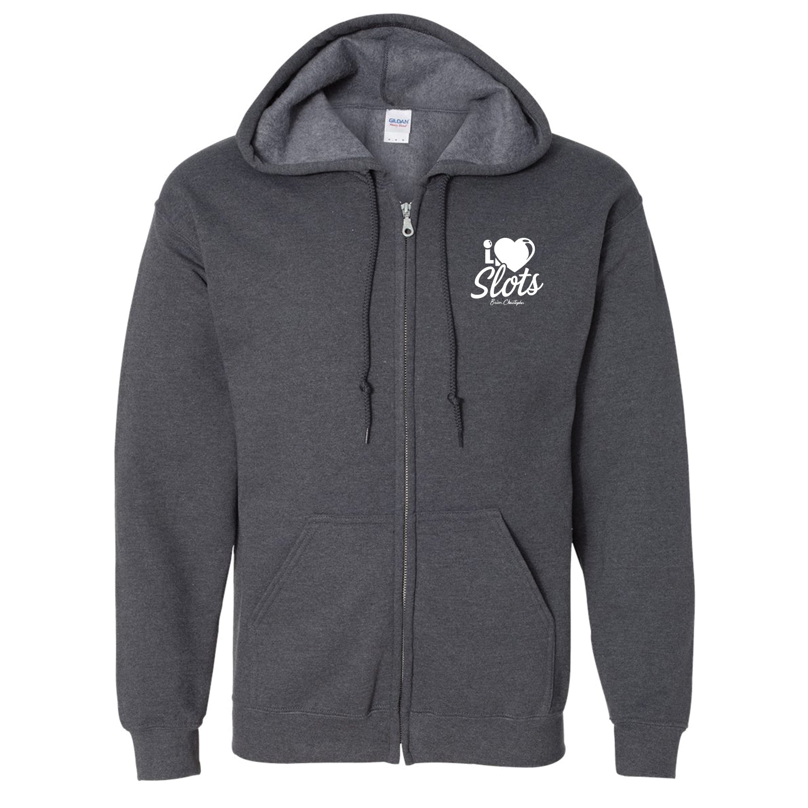 NEW! I Love Slots Full Zip Hoodie