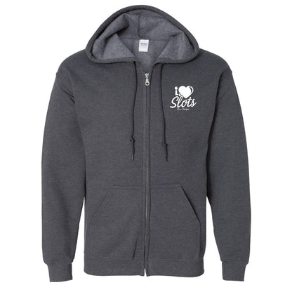NEW! I Love Slots Full Zip Hoodie