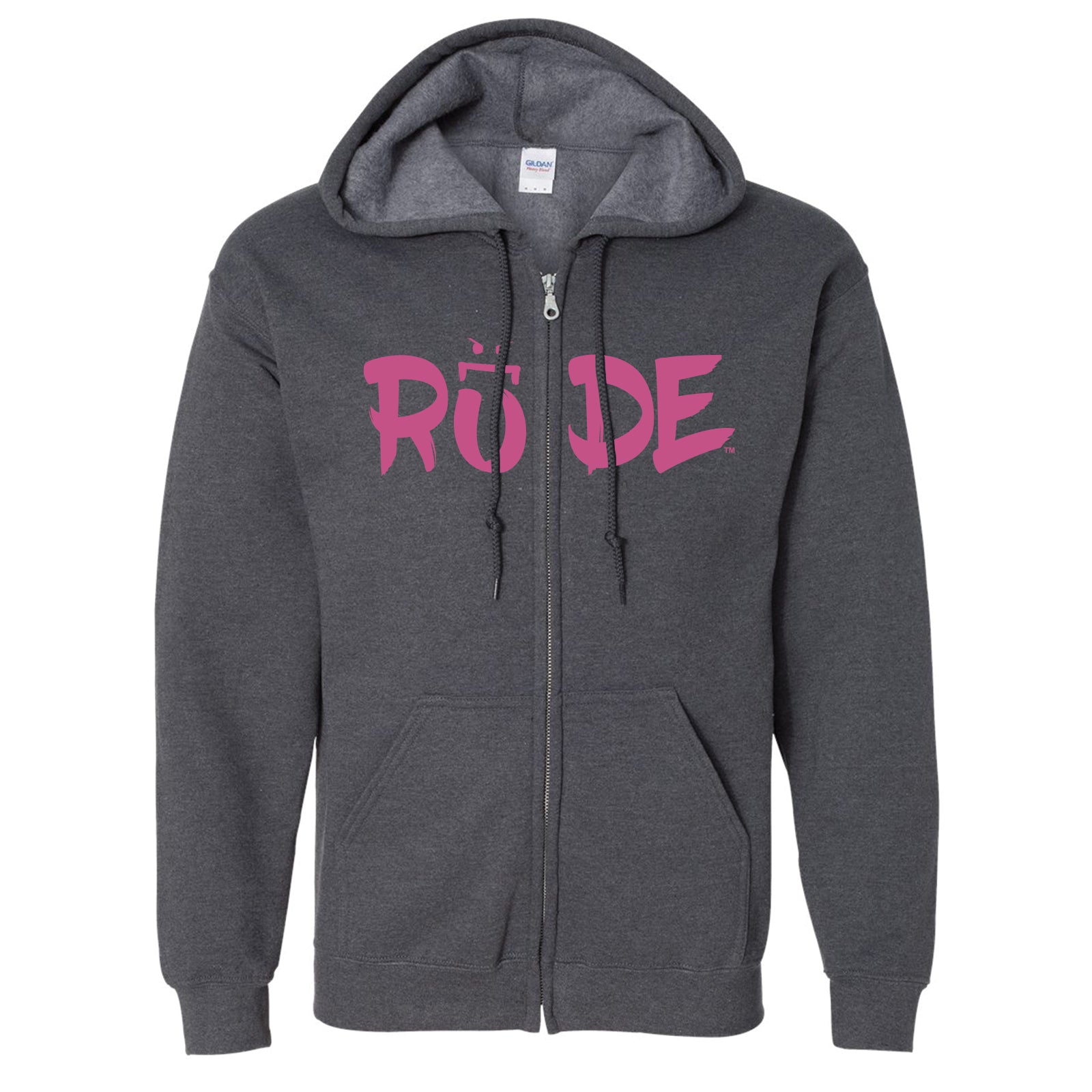 RUDE (Big Logo) Full-Zip Hoodie