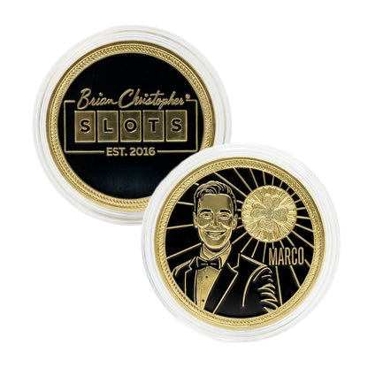 Set of 3 Coin Set: 10th Anniversary (engraved) + Brian + Marco Coins