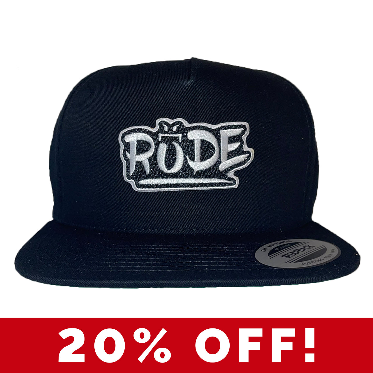 Rude Snapback Hat