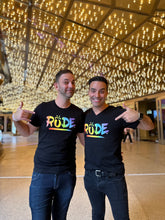 Load image into Gallery viewer, RUDE Pride Rainbow Unisex Crew Neck T-Shirt
