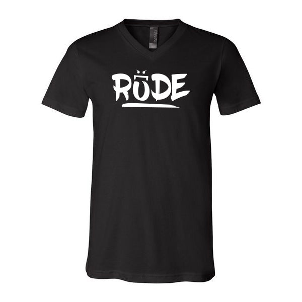RUDE Unisex V-Neck T-Shirt