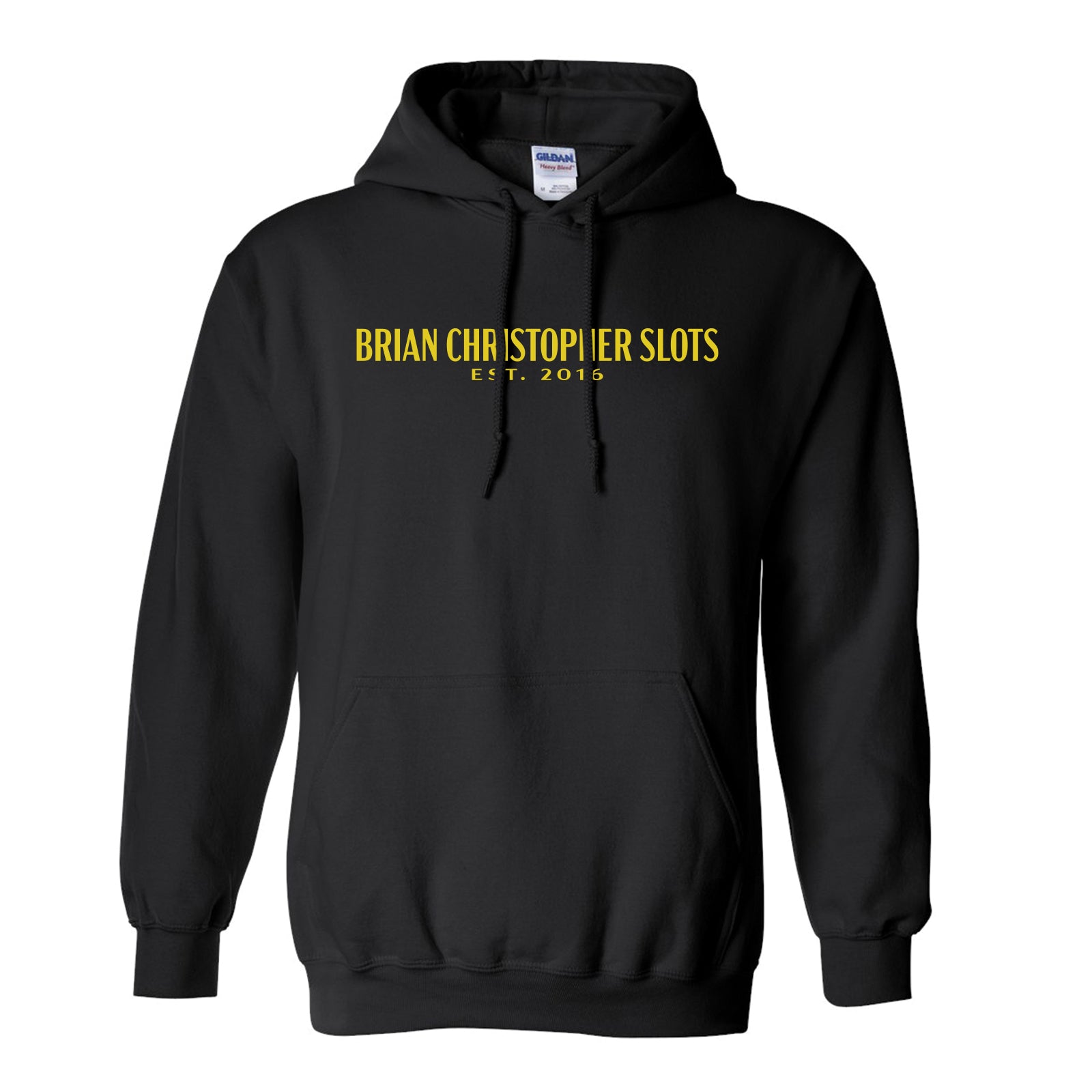 Metallic Est 2016 pullover black front