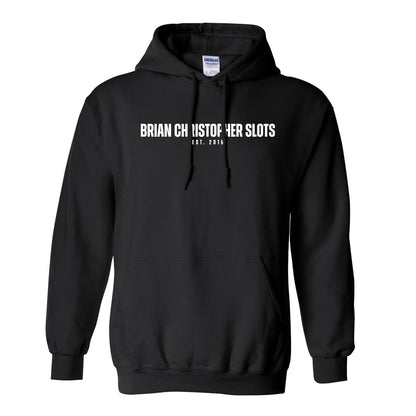 NEW! Brian Christopher Slots Est 2016 Pullover Hoodie