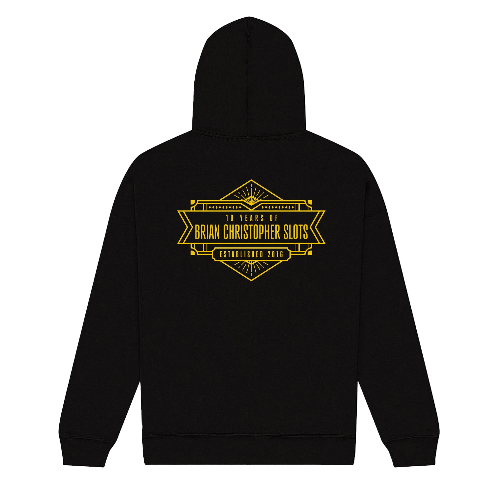 Metallic Fullzip Black Anniversary back