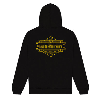 Metallic Fullzip Black Anniversary back