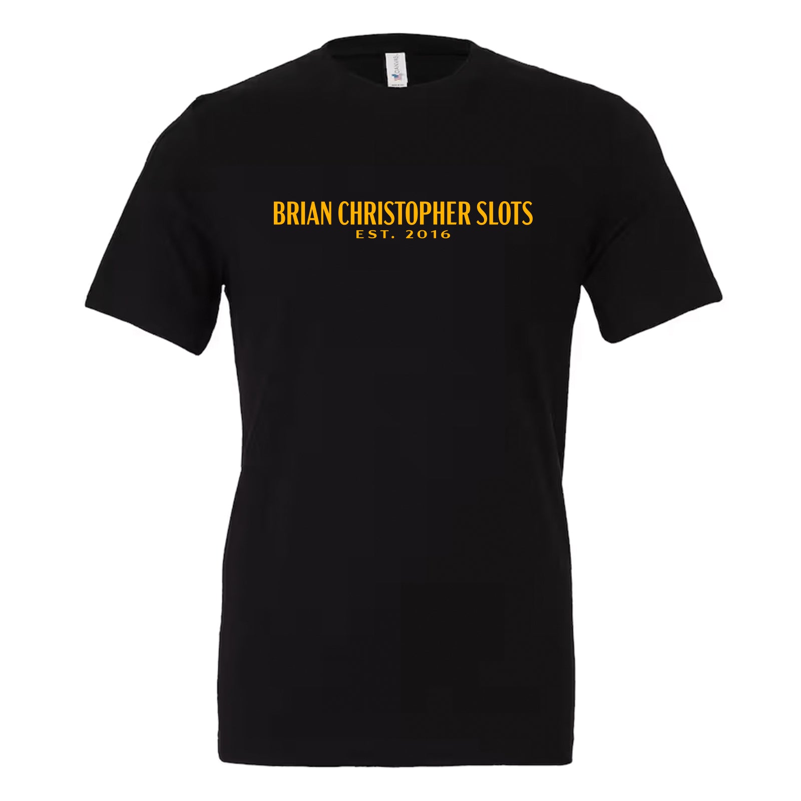 NEW! BC Slots Est 2016 Metallic Crew & V-Neck Tee