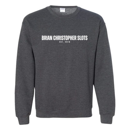 white est 2016 crew sweat front