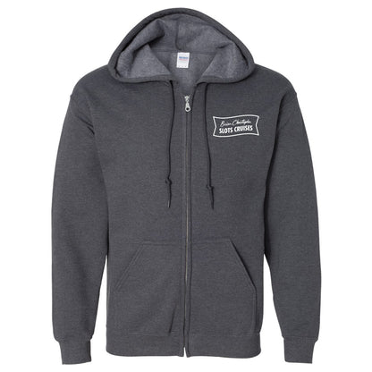 Cruising BC 2026 gray fullzip front chest