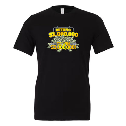 NEW! Million Dollar Series! Crew Neck & V-Neck Tee