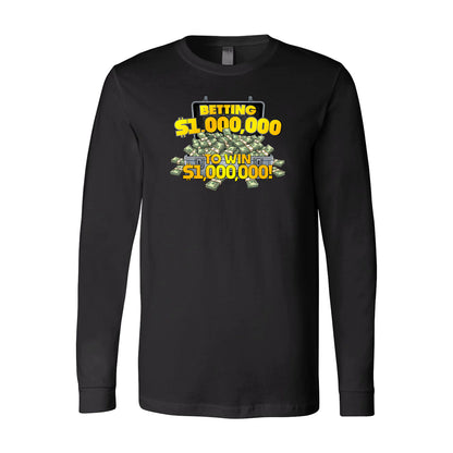 NEW! Million Dollar Series! Long Sleeve Tee