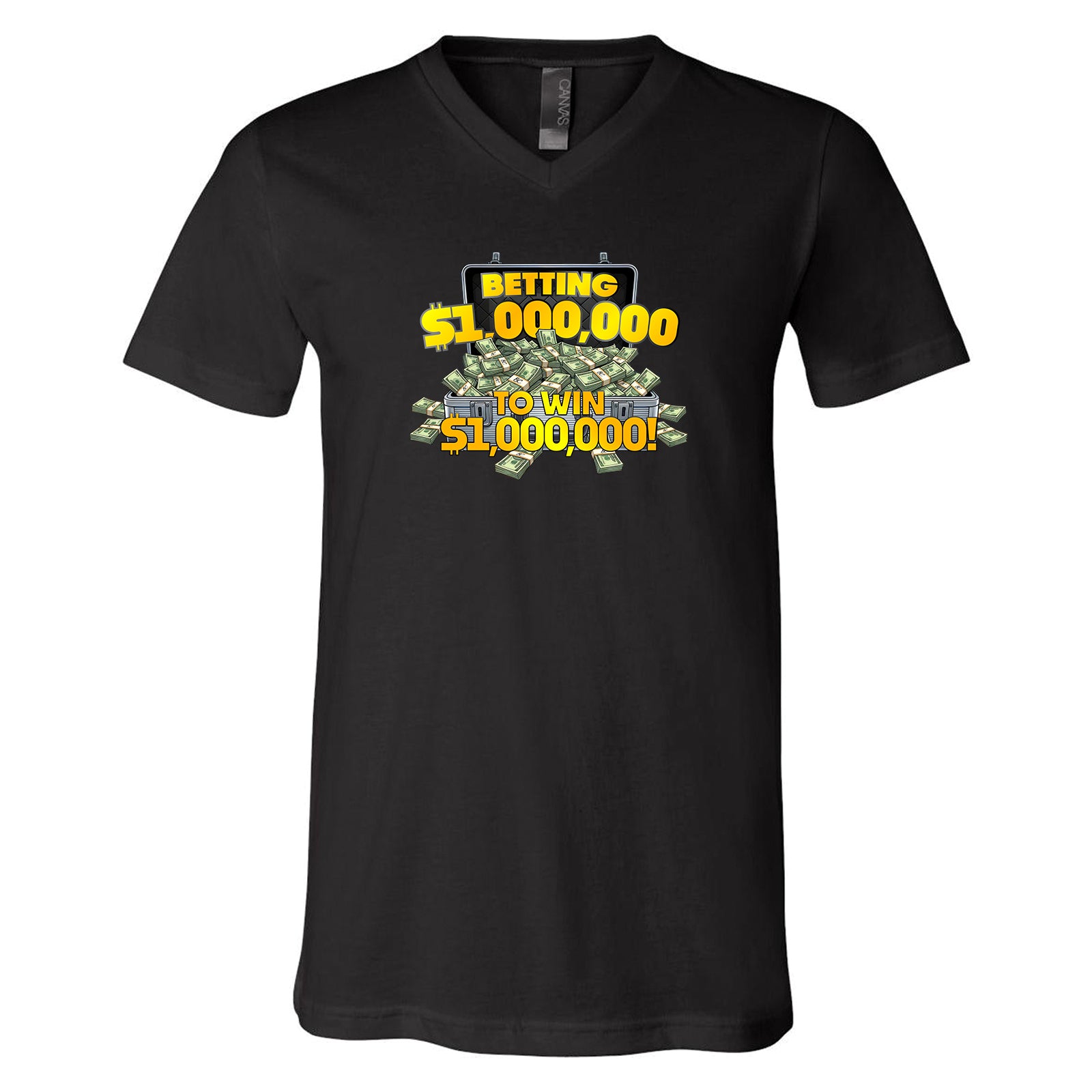 NEW! Million Dollar Series! Crew Neck & V-Neck Tee