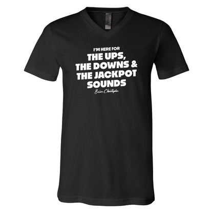 NEW! The Ups, The Downs, The Jackpot Sounds ! Crew Neck & V-Neck Tee