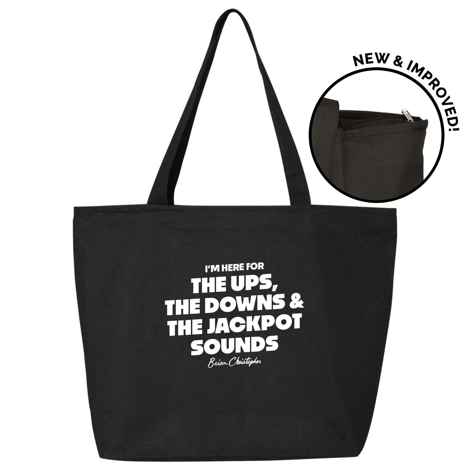 New! The Ups, The Downs, The Jackpot Sounds! Tote