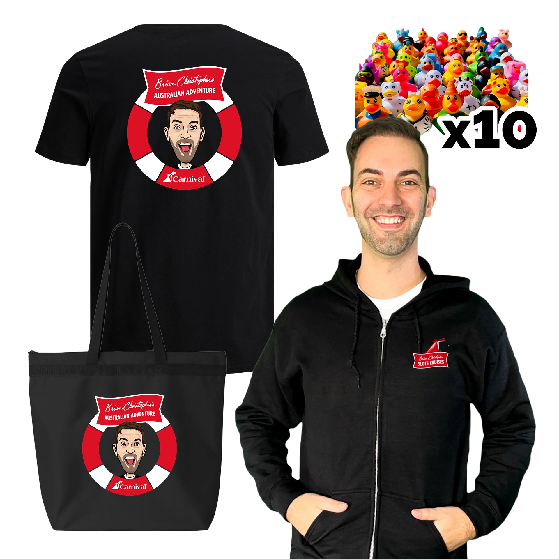 Australian Adventure Bundle Featuring a Full Zip Hoodie