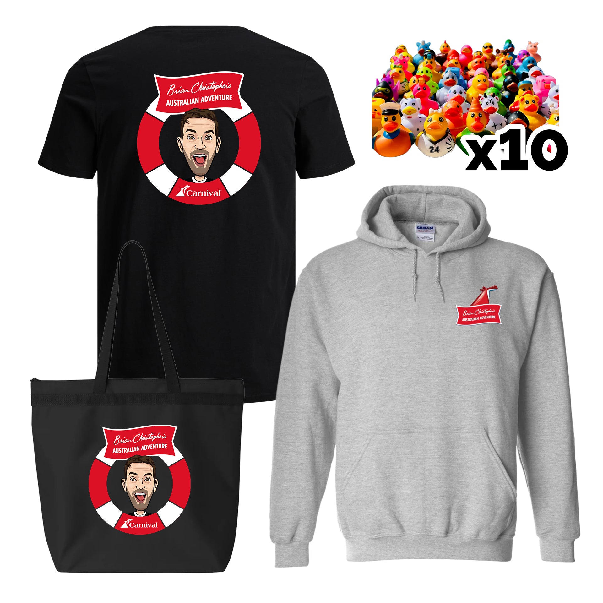 Australian Adventure Bundle Featuring a Pullover Hoodie