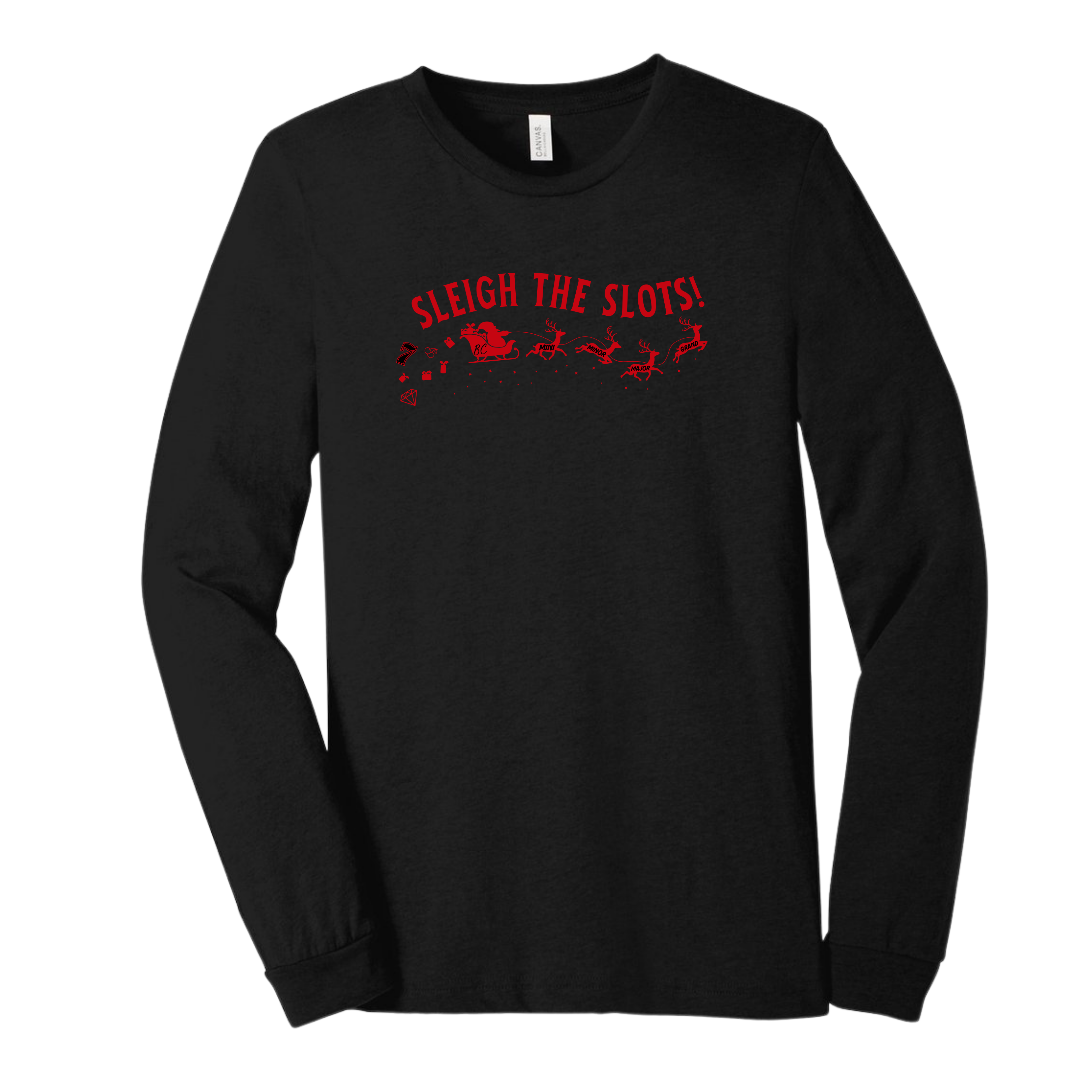 From The Vault: Sleigh The Slots Long Sleeve Tee