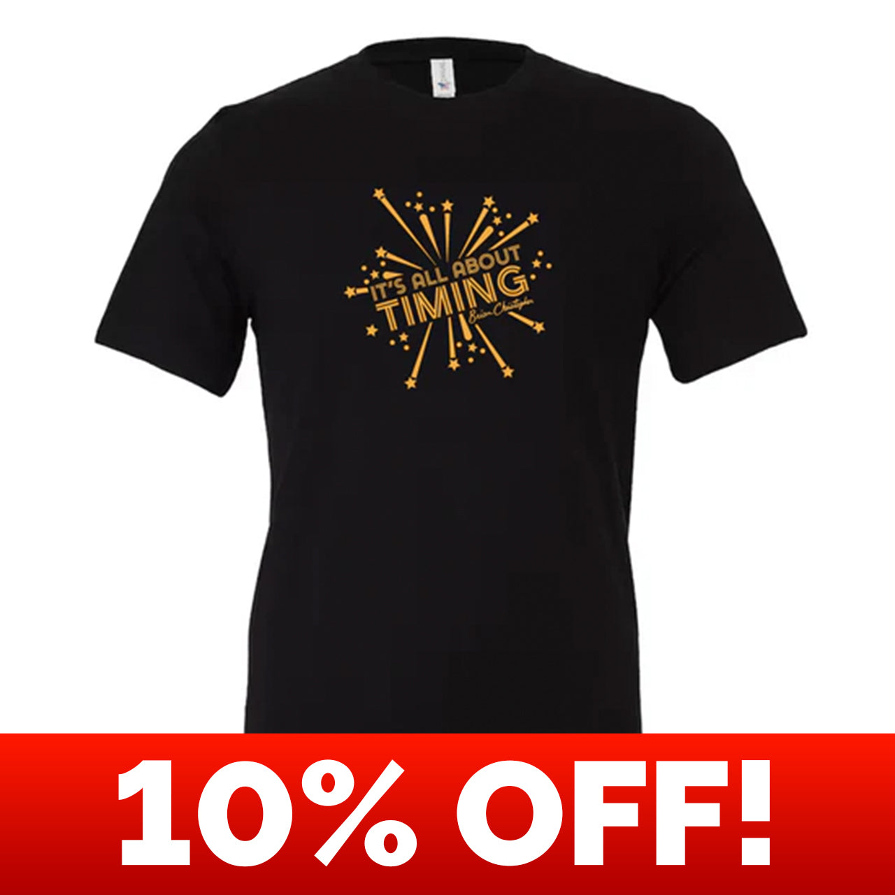 From The Vault: It's All About Timing Crew Neck Tee