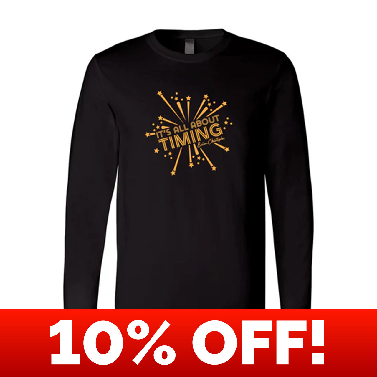 From The Vault: It's All About Timing Long Sleeve Tee