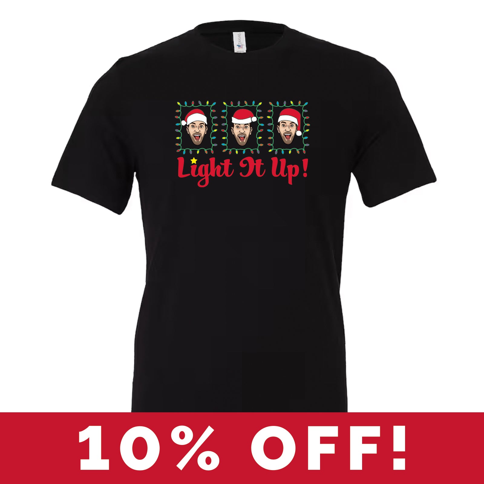 From The Vault: Light It Up Crew & V-Neck Tee