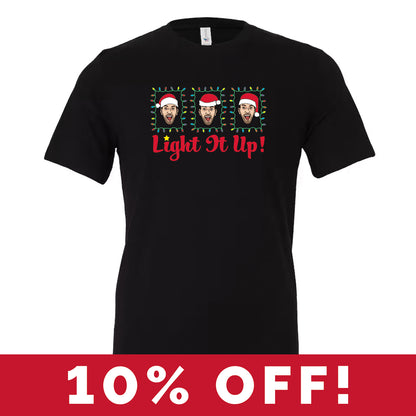 From The Vault: Light It Up Crew & V-Neck Tee