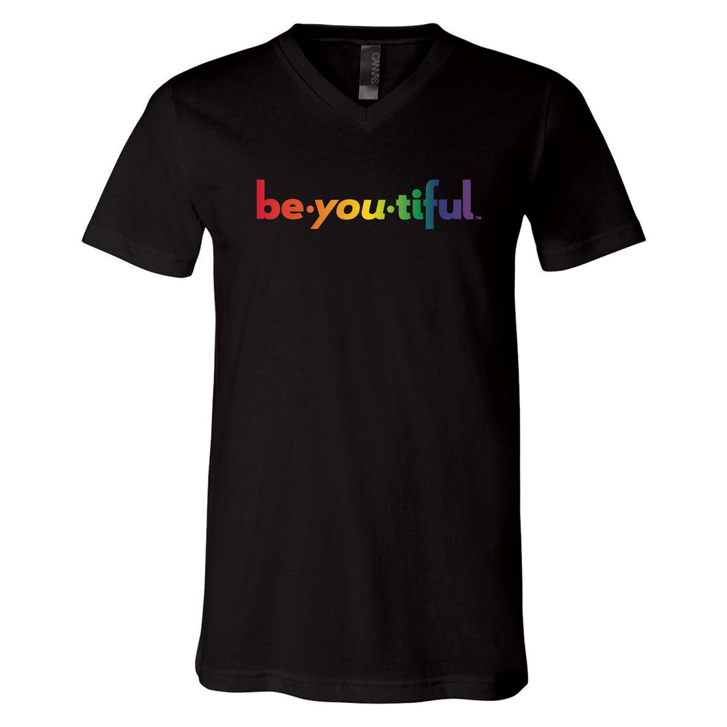 Be-You-Tiful Pride V-Neck Tee