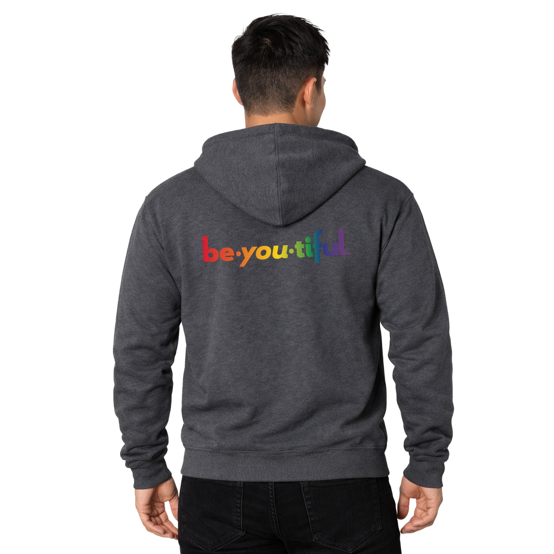 be•you•tiful Pride Full Zip Hoodie
