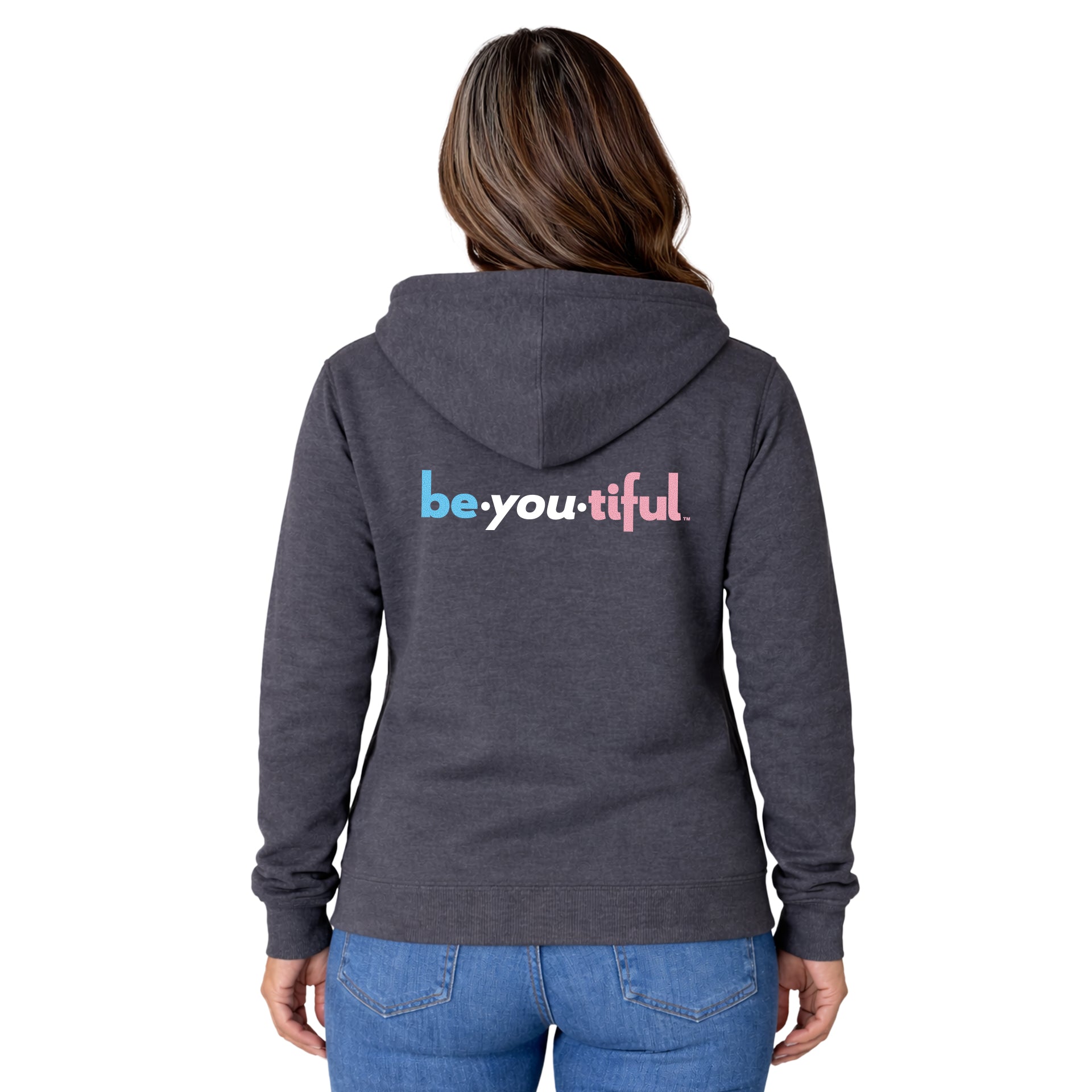 be•you•tiful Full Zip Hoodie