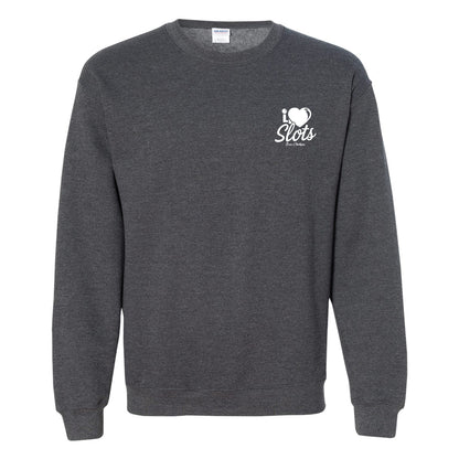 chestback love slots front crewsweat