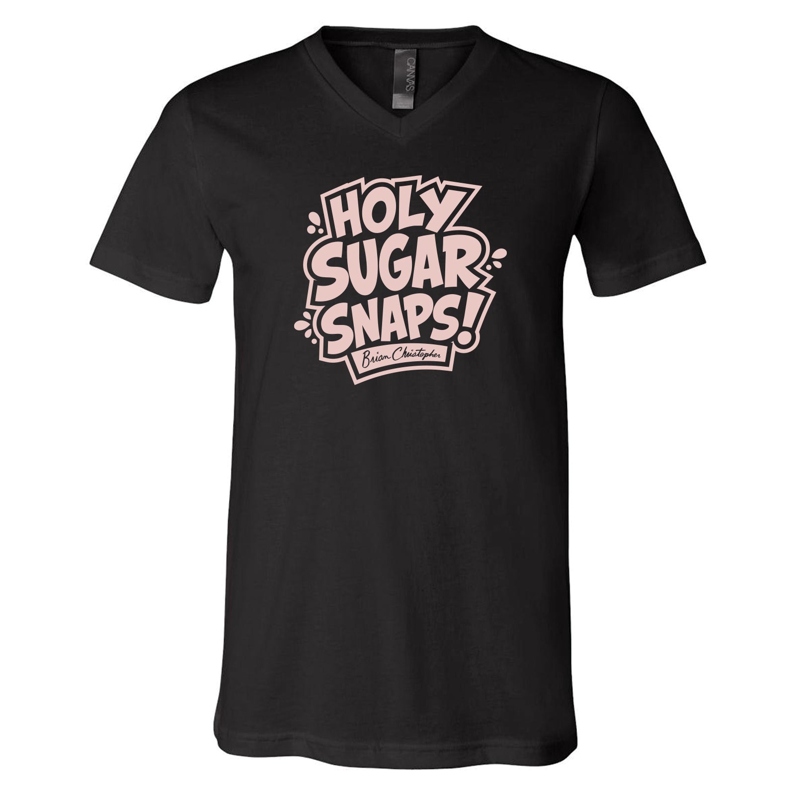 vneck holy sugar metallic front