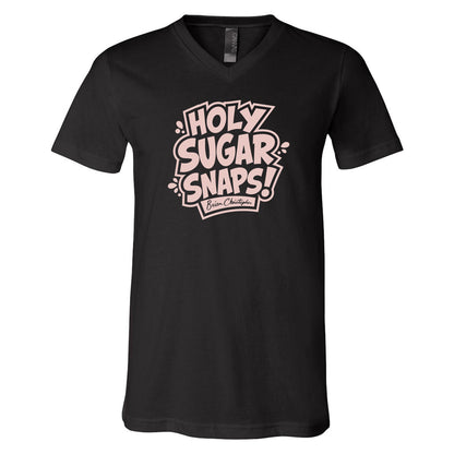 vneck holy sugar metallic front