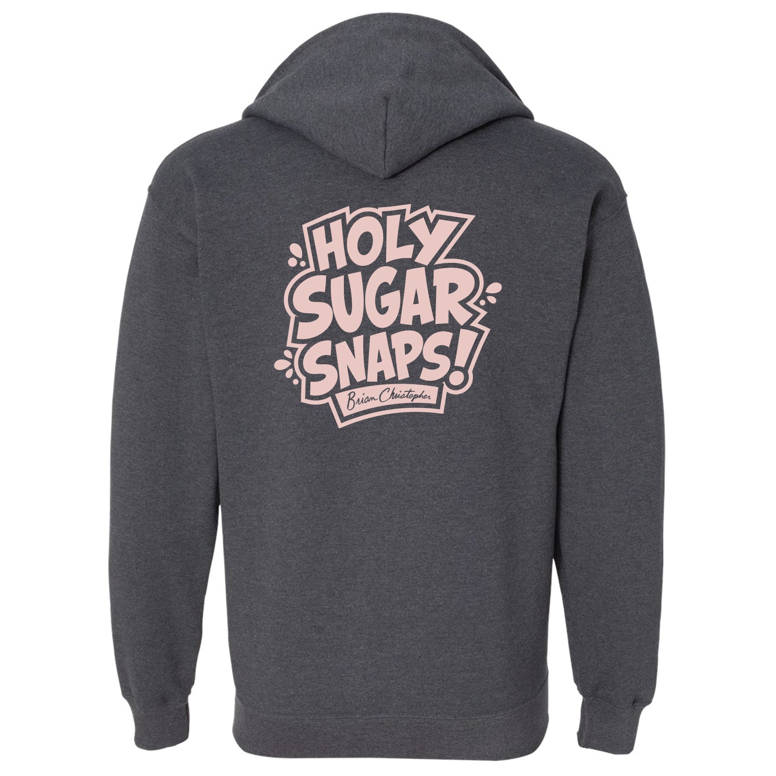 fullzip gray pink holy sugar back