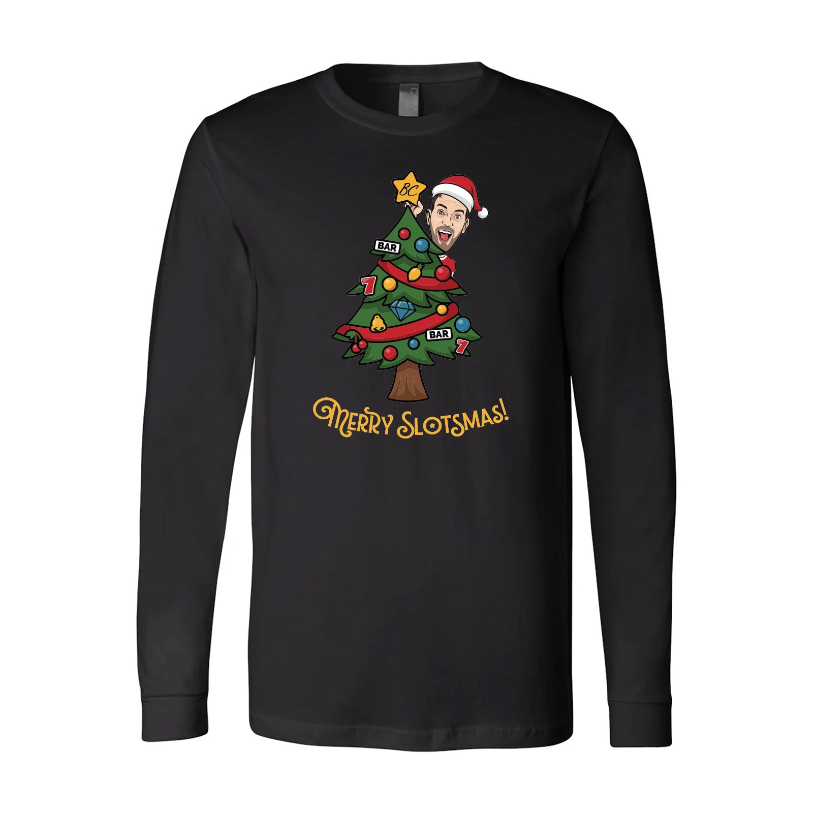 NEW! Merry Slotsmas! Long Sleeve Tee