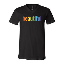 Load image into Gallery viewer, Beautiful Unisex V-Neck T-Shirt
